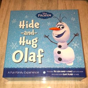 Disney Frozen Hide and Hug Olaf Book Set.